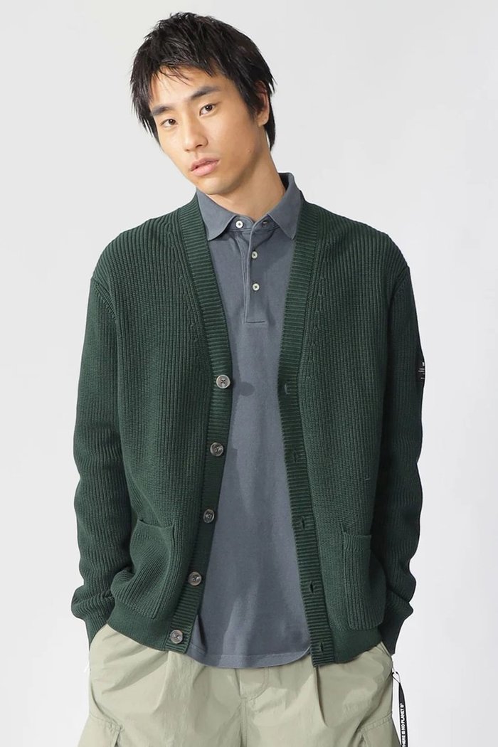 【エコアルフ/ECOALF / MEN】の【MEN】SEYAL ニット カーディガン / SEYALALF KNIT MAN インテリア・キッズ・メンズ・レディースファッション・服の通販 founy(ファニー) https://founy.com/ ファッション Fashion メンズファッション Fashion for Men インナー Innerwear カーディガン Cardigan, Knitwear ミドル Middle Length, Mid Height |ID: prp329100004608036 ipo3291000000032918807