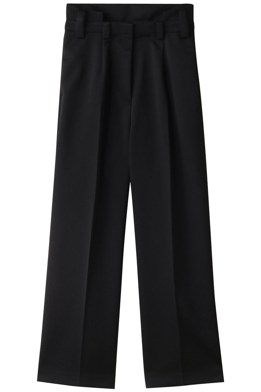 【リムアーク/RIM.ARK】のWaist design mannish PT/パンツ インテリア・キッズ・メンズ・レディースファッション・服の通販 founy(ファニー) 　ファッション　Fashion　レディースファッション　Fashion for Women　パンツ　Pants & Trousers　アシンメトリー　Asymmetrical Style　シンプル　Simple, Minimal　スラックス　Slacks, Dress Pants　セットアップ　Set-Up, Coordinated Outfit　ブラック|ID: prp329100004608037 ipo3291000000032918877