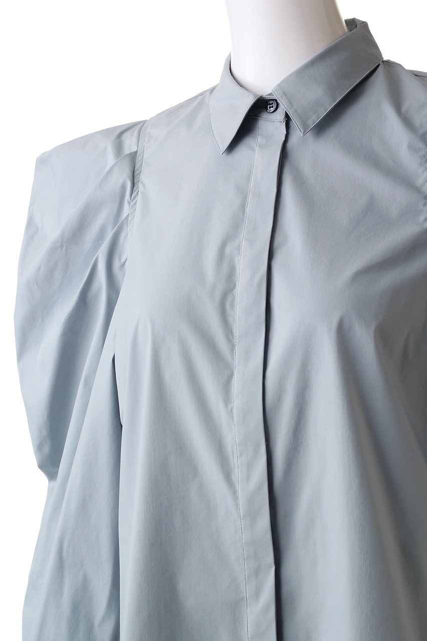 【クラネ/CLANE】のTUCK SHOULDER SHIRT/シャツ 人気、トレンドファッション・服の通販 founy(ファニー) 　ファッション　Fashion　レディースファッション　Fashion for Women　トップス・カットソー　Cut & Sew Tops　シャツ・ブラウス・オフィスカジュアル　Elegant Blouses & Button-Ups　スリット　Slit, Slit Detail　スリーブ　Sleeve, Long Sleeve / Short Sleeve　パーティ　Party, Party Style　ロング　Long, Long-Length　other-5|ID: prp329100004608043 ipo3291000000032919094