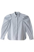 【クラネ/CLANE】のTUCK SHOULDER SHIRT/シャツ 人気、トレンドファッション・服の通販 founy(ファニー) ファッション Fashion レディースファッション Fashion for Women トップス・カットソー Cut & Sew Tops シャツ・ブラウス・オフィスカジュアル Elegant Blouses & Button-Ups スリット Slit, Slit Detail スリーブ Sleeve, Long Sleeve / Short Sleeve パーティ Party, Party Style ロング Long, Long-Length thumbnail BLUE|ID: prp329100004608043 ipo3291000000036060113