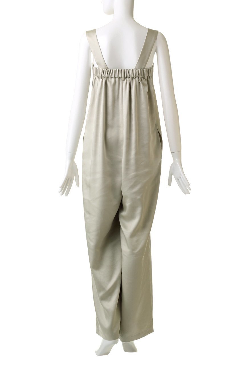 【リムアーク/RIM.ARK】のSatin slacks all in one/オールインワン 人気、トレンドファッション・服の通販 founy(ファニー) 　ファッション　Fashion　レディースファッション　Fashion for Women　パンツ　Pants & Trousers　サテン　Satin, Glossy Fabric　シンプル　Simple, Minimal　ラップ　Wrap, Wrap Design　エレガント 上品　Elegant　再入荷　Restock / Back in Stock　other-4|ID: prp329100004608044 ipo3291000000032919154
