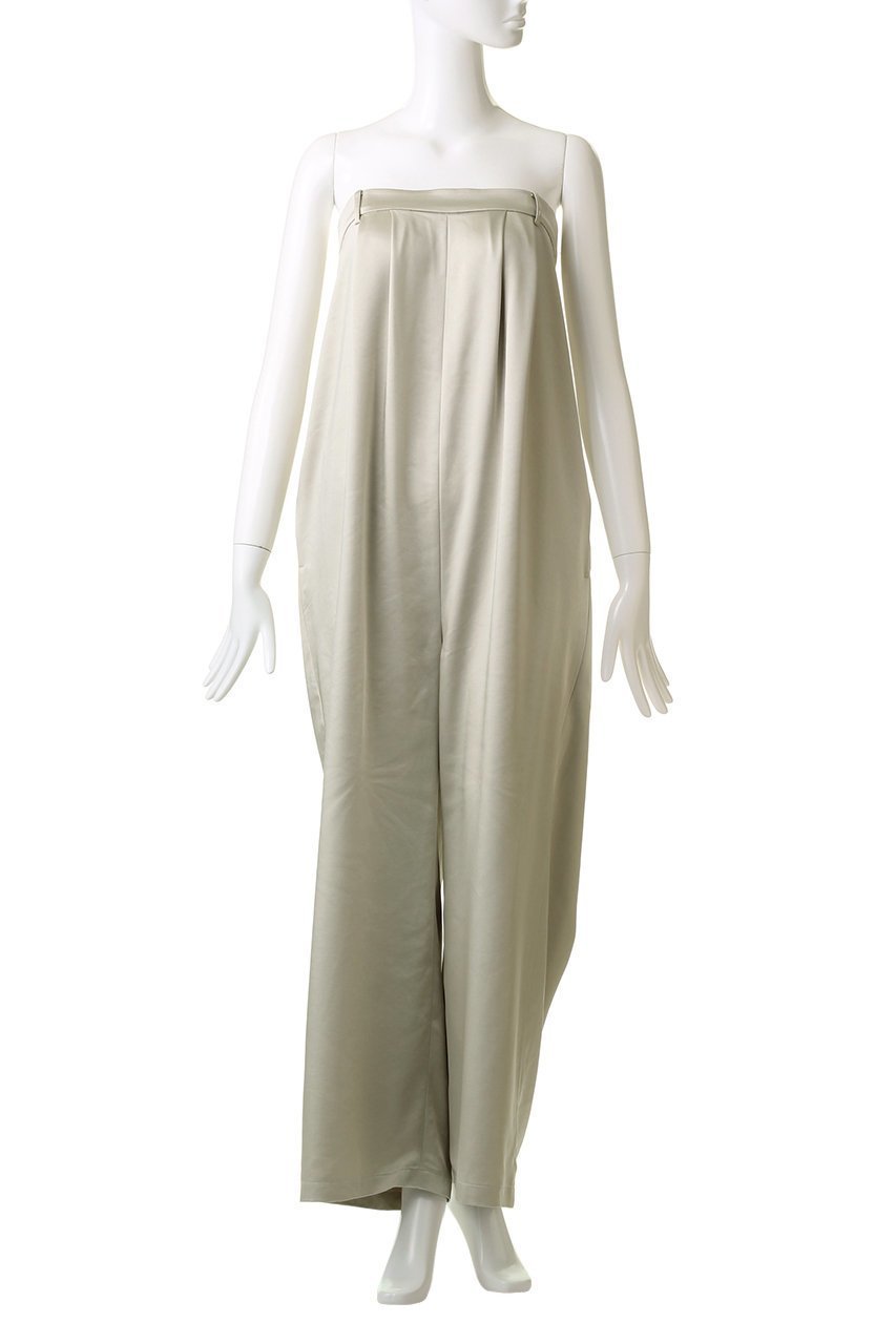 【リムアーク/RIM.ARK】のSatin slacks all in one/オールインワン 人気、トレンドファッション・服の通販 founy(ファニー) 　ファッション　Fashion　レディースファッション　Fashion for Women　パンツ　Pants & Trousers　サテン　Satin, Glossy Fabric　シンプル　Simple, Minimal　ラップ　Wrap, Wrap Design　エレガント 上品　Elegant　再入荷　Restock / Back in Stock　other-7|ID: prp329100004608044 ipo3291000000032919179