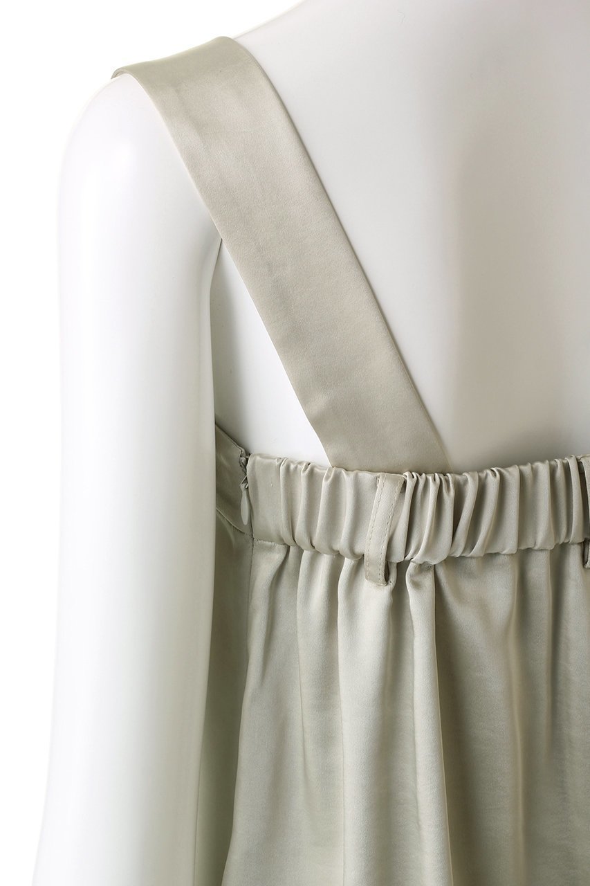 【リムアーク/RIM.ARK】のSatin slacks all in one/オールインワン 人気、トレンドファッション・服の通販 founy(ファニー) 　ファッション　Fashion　レディースファッション　Fashion for Women　パンツ　Pants & Trousers　サテン　Satin, Glossy Fabric　シンプル　Simple, Minimal　ラップ　Wrap, Wrap Design　エレガント 上品　Elegant　other-6|ID: prp329100004608044 ipo3291000000034970553