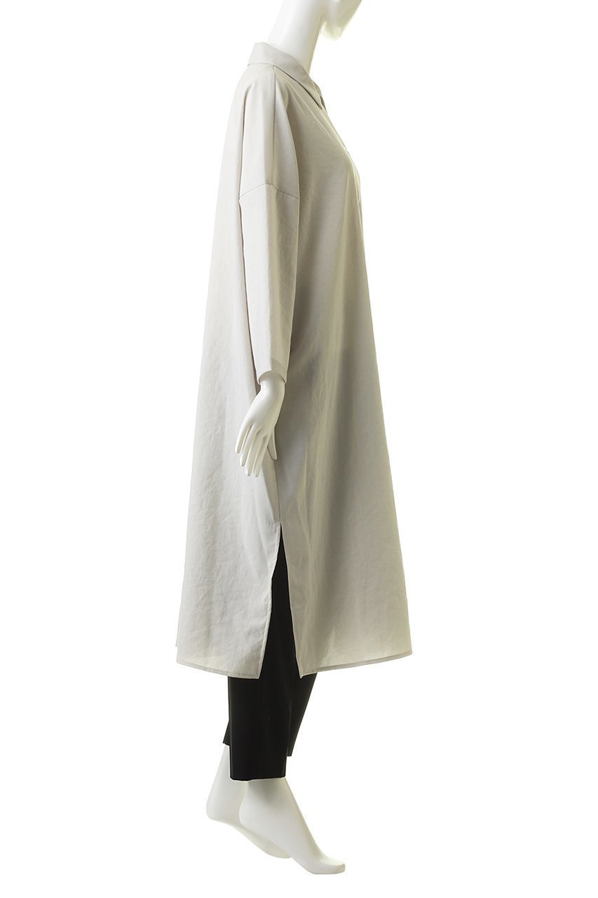【ミズイロ インド/mizuiro ind】のwide shirt collar CT コート 人気、トレンドファッション・服の通販 founy(ファニー) 　ファッション　Fashion　レディースファッション　Fashion for Women　アウター　Coat / Outerwear Collection　コート・ロングコート・ピーコート　Long Coats, Peacoats & More　おすすめ　Recommended / Our Picks　シアー　Sheer, See-Through　シンプル　Simple, Minimal　スリット　Slit, Slit Detail　ロング　Long, Long-Length　other-3|ID: prp329100004608045 ipo3291000000032919188