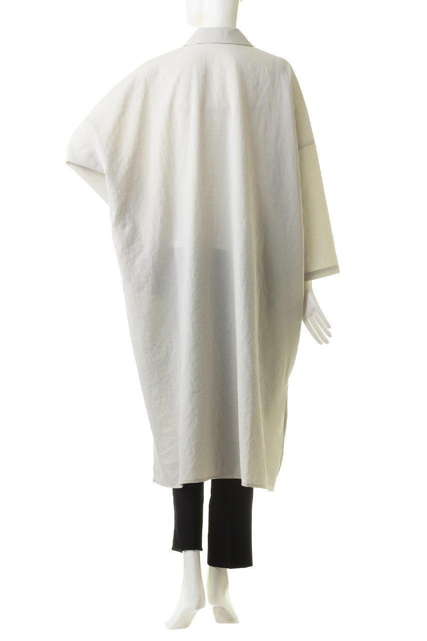 【ミズイロ インド/mizuiro ind】のwide shirt collar CT コート 人気、トレンドファッション・服の通販 founy(ファニー) 　ファッション　Fashion　レディースファッション　Fashion for Women　アウター　Coat / Outerwear Collection　コート・ロングコート・ピーコート　Long Coats, Peacoats & More　おすすめ　Recommended / Our Picks　シアー　Sheer, See-Through　シンプル　Simple, Minimal　スリット　Slit, Slit Detail　ロング　Long, Long-Length　other-4|ID: prp329100004608045 ipo3291000000032919196