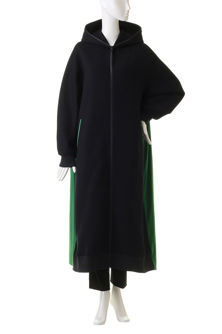 【ヒューエルミュージアム/hueLe Museum】の【STUMBLY】ロングバックプリーツジップアップフーディー 人気、トレンドファッション・服の通販 founy(ファニー) 　ファッション　Fashion　レディースファッション　Fashion for Women　アウター　Coat / Outerwear Collection　レディースジャケット・軽アウター　Jackets　エレガント 上品　Elegant　ジャケット　Jacket, Outerwear　フロント　Front, Front Design　プリーツ　Pleats, Pleated　A/W・秋冬　Autumn/Winter　other-2|ID: prp329100004608048 ipo3291000000032919383