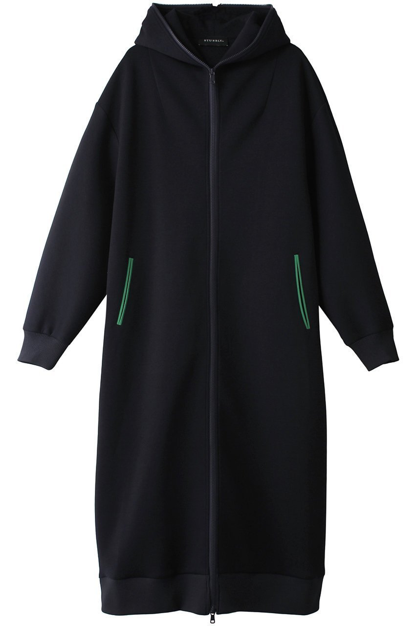 【ヒューエルミュージアム/hueLe Museum】の【STUMBLY】Long Back Pleated Zip Up 人気、トレンドファッション・服の通販 founy(ファニー) 　ファッション　Fashion　レディースファッション　Fashion for Women　アウター　Coat / Outerwear Collection　レディースジャケット・軽アウター　Jackets　エレガント 上品　Elegant　ジャケット　Jacket, Outerwear　フロント　Front, Front Design　プリーツ　Pleats, Pleated　A/W・秋冬　Autumn/Winter　 other-1|ID: prp329100004608048 ipo3291000000034229665