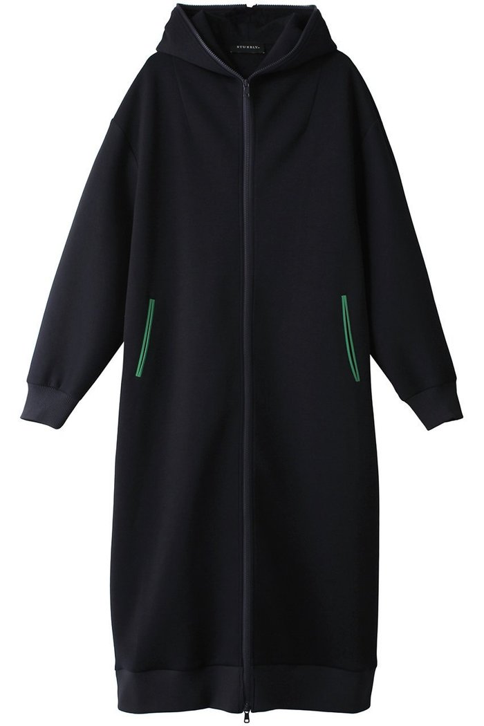 【ヒューエルミュージアム/hueLe Museum】の【STUMBLY】Long Back Pleated Zip Up インテリア・キッズ・メンズ・レディースファッション・服の通販 founy(ファニー) https://founy.com/ ファッション Fashion レディースファッション Fashion for Women アウター Coat / Outerwear Collection レディースジャケット・軽アウター Jackets エレガント 上品 Elegant ジャケット Jacket, Outerwear フロント Front, Front Design プリーツ Pleats, Pleated A/W・秋冬 Autumn/Winter |ID: prp329100004608048 ipo3291000000035871206