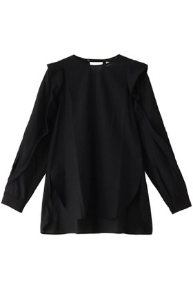 【マリリンムーン/MARILYN MOON】 タックスリーブブラウス人気、トレンドファッション・服の通販 founy(ファニー) ファッション Fashion レディースファッション Fashion for Women トップス・カットソー Cut & Sew Tops シャツ・ブラウス・オフィスカジュアル Elegant Blouses & Button-Ups おすすめ Recommended / Our Picks シャーリング Shirring, Ruched スリーブ Sleeve, Long Sleeve / Short Sleeve トレンド Trend, Trending Now フリル Frill, Ruffle ベスト Vest, Waistcoat ボトム Bottoms, Lower Wear ロング Long, Long-Length エレガント 上品 Elegant 夏 Summer 春 Spring S/S・春夏 SS, Spring/Summer, Warm Season |ID:prp329100004608055