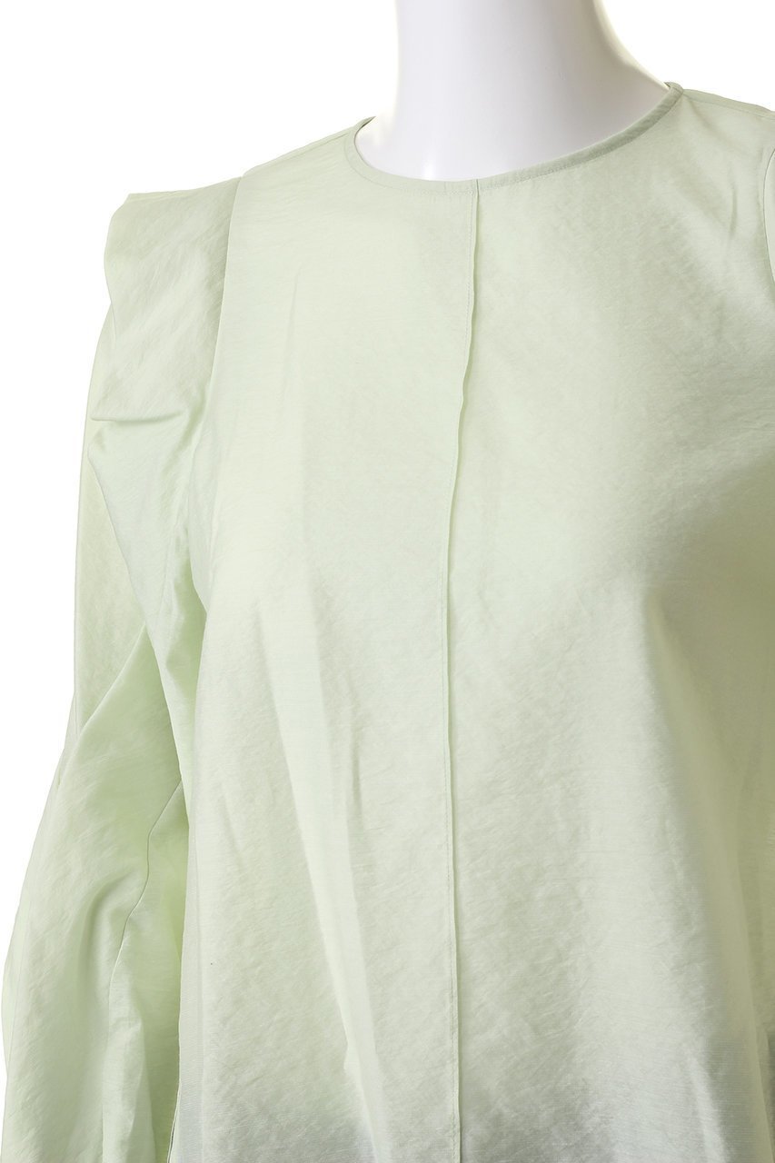 【マリリンムーン/MARILYN MOON】のタックスリーブブラウス 人気、トレンドファッション・服の通販 founy(ファニー) 　ファッション　Fashion　レディースファッション　Fashion for Women　トップス・カットソー　Cut & Sew Tops　シャツ・ブラウス・オフィスカジュアル　Elegant Blouses & Button-Ups　おすすめ　Recommended / Our Picks　シャーリング　Shirring, Ruched　スリーブ　Sleeve, Long Sleeve / Short Sleeve　トレンド　Trend, Trending Now　フリル　Frill, Ruffle　ベスト　Vest, Waistcoat　ボトム　Bottoms, Lower Wear　ロング　Long, Long-Length　エレガント 上品　Elegant　夏　Summer　春　Spring　S/S・春夏　SS, Spring/Summer, Warm Season　other-5|ID: prp329100004608055 ipo3291000000034956059