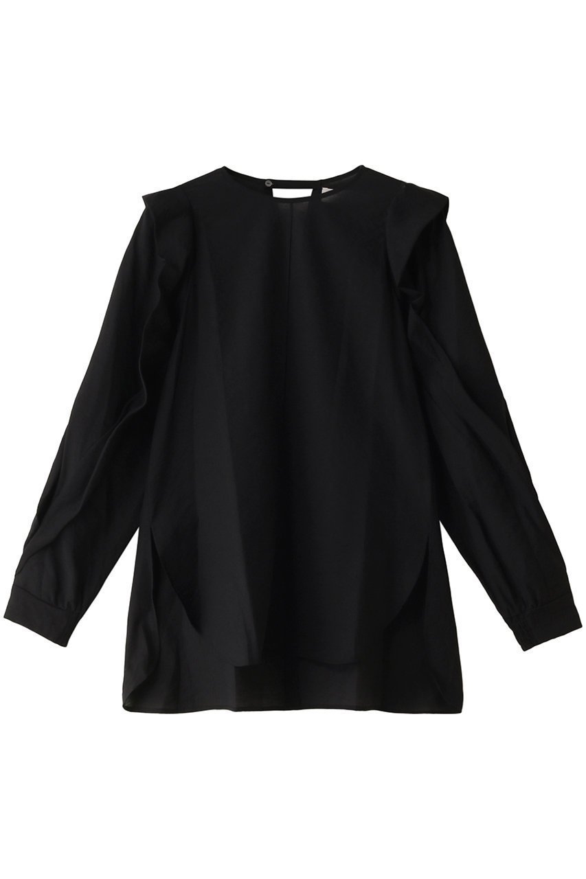 【マリリンムーン/MARILYN MOON】のタックスリーブブラウス 人気、トレンドファッション・服の通販 founy(ファニー) 　ファッション　Fashion　レディースファッション　Fashion for Women　トップス・カットソー　Cut & Sew Tops　シャツ・ブラウス・オフィスカジュアル　Elegant Blouses & Button-Ups　おすすめ　Recommended / Our Picks　シャーリング　Shirring, Ruched　スリーブ　Sleeve, Long Sleeve / Short Sleeve　トレンド　Trend, Trending Now　フリル　Frill, Ruffle　ベスト　Vest, Waistcoat　ボトム　Bottoms, Lower Wear　ロング　Long, Long-Length　エレガント 上品　Elegant　夏　Summer　春　Spring　S/S・春夏　SS, Spring/Summer, Warm Season　 other-1|ID: prp329100004608055 ipo3291000000035690545