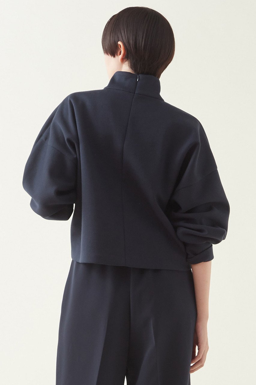 【マルティニーク/martinique】のダンボールハイネックプルオーバー[セットアップ対応可] 人気、トレンドファッション・服の通販 founy(ファニー) 　ファッション　Fashion　レディースファッション　Fashion for Women　トップス・カットソー　Cut & Sew Tops　シャツ・ブラウス・オフィスカジュアル　Elegant Blouses & Button-Ups　ロングTシャツ・Tシャツ　Longline T-Shirts & Tees　カジュアルプルオーバー・ニットトップス　Pullovers & Knit Tops / Casual Pullovers　カットソー・ベーシックTシャツ　Cut-and-Sewn Tops / Stretch Tees & Basics　おすすめ　Recommended / Our Picks　スリーブ　Sleeve, Long Sleeve / Short Sleeve　セットアップ　Set-Up, Coordinated Outfit　ハイネック　High Neck, Mock Neck　ロング　Long, Long-Length　エレガント 上品　Elegant　other-3|ID: prp329100004608060 ipo3291000000032920060