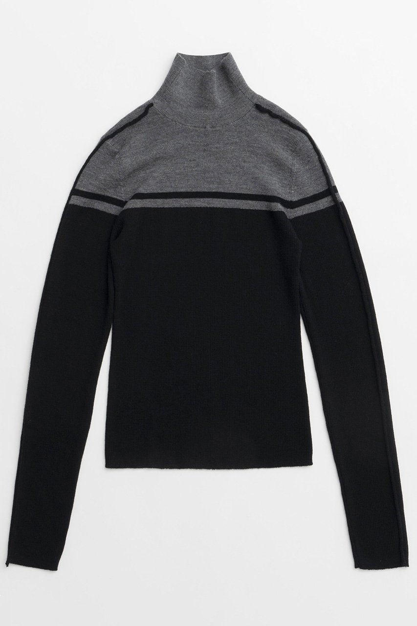 【メゾンスペシャル/MAISON SPECIAL】のWashable Wool Retro Sports Turtleneck Knit Tops/ウォッシャブルウールレトロスポーツタートル 人気、トレンドファッション・服の通販 founy(ファニー) 　ファッション　Fashion　レディースファッション　Fashion for Women　トップス・カットソー　Cut & Sew Tops　ニット　Knit Tops & Sweaters　カジュアルプルオーバー・ニットトップス　Pullovers & Knit Tops / Casual Pullovers　タートルネック・ハイネックトップス　Turtlenecks & High-Neck Tops　スポーツウェア　Functional & Stylish Sportswear　スポーツ トップス　Athletic Tops / Workout Tops / Training Shirts　インナー　Innerwear　ジャケット　Jacket, Outerwear　スポーティ　Sporty, Casual Athletic　タートル　Turtleneck, Turtle Collar　ブロック　Block, Solid Block Pattern　洗える　Machine Washable　 other-1|ID: prp329100004608061 ipo3291000000032920038