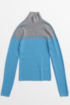 【メゾンスペシャル/MAISON SPECIAL】のWashable Wool Retro Sports Turtleneck Knit Tops/ウォッシャブルウールレトロスポーツタートル BLU(ブルー)|ID: prp329100004608061 ipo3291000000032920056