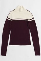 【メゾンスペシャル/MAISON SPECIAL】のWashable Wool Retro Sports Turtleneck Knit Tops/ウォッシャブルウールレトロスポーツタートル BRD(ボルドー)|ID: prp329100004608061 ipo3291000000032920065