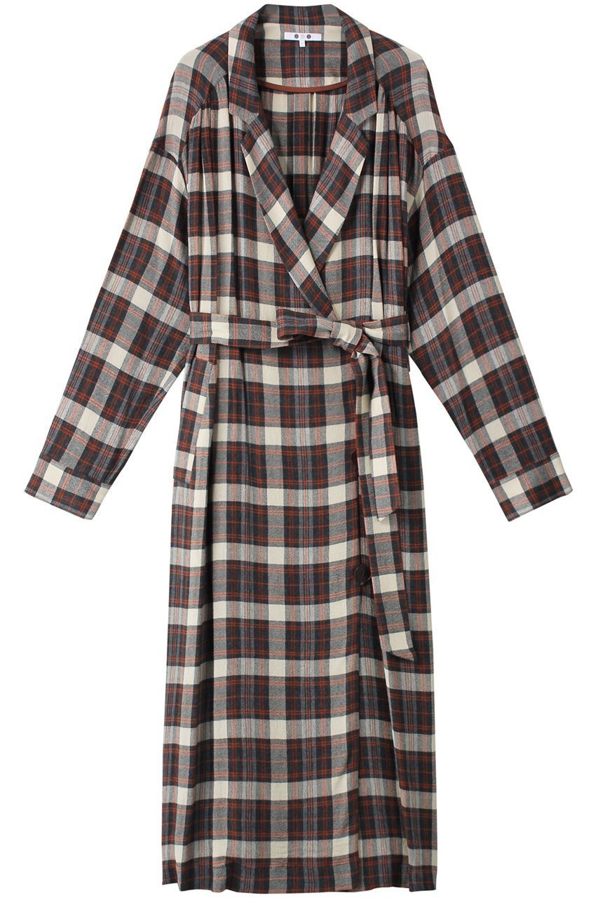 【スリー ドッツ/three dots】のビッグプレイド ドレス 人気、トレンドファッション・服の通販 founy(ファニー) 　ファッション　Fashion　レディースファッション　Fashion for Women　ワンピース　Dresses　フォーマル・パーティードレス・結婚式用ドレス　Elegant & Casual Dresses　チュニック　Tunic Tops & Dresses　なめらか　Smooth, Silky Texture　チュニック　Tunic, Long Top　トレンド　Trend, Trending Now　ドレス　Dress, One-Piece　リボン　Ribbon, Bow　ロング　Long, Long-Length　 other-1|ID: prp329100004608072 ipo3291000000032920248