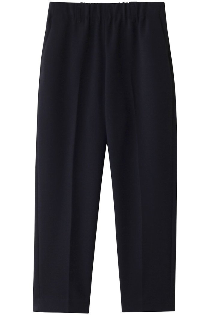 【ランバン オン ブルー/LANVIN en Bleu】のダブルクロスゴムテーパードパンツ インテリア・キッズ・メンズ・レディースファッション・服の通販 founy(ファニー) https://founy.com/ ファッション Fashion レディースファッション Fashion for Women パンツ Pants & Trousers センター Center, Center Line ダブル Double, Double-Breasted ロング Long, Long-Length 定番 Standard, Basic Item |ID: prp329100004608073 ipo3291000000032920300