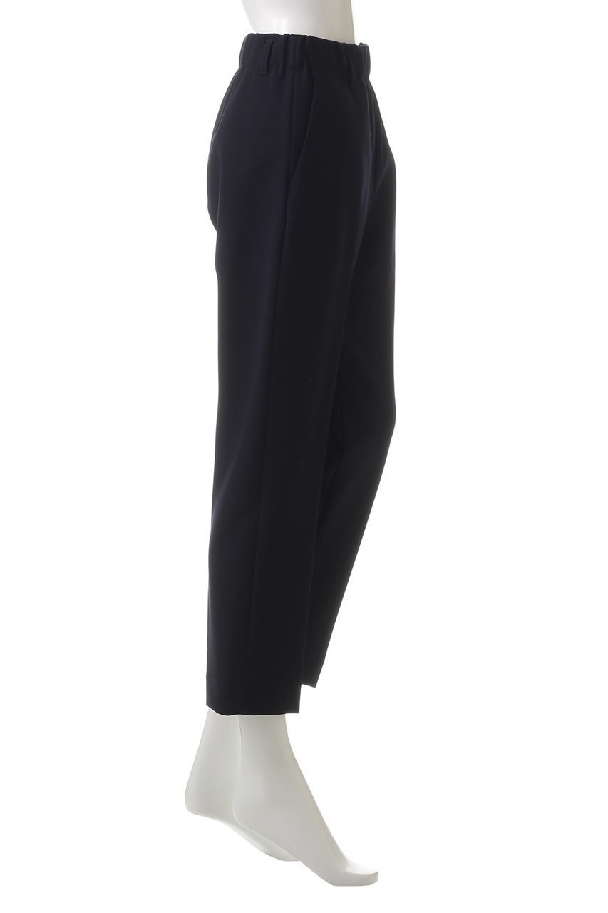 【ランバン オン ブルー/LANVIN en Bleu】のダブルクロスゴムテーパードパンツ 人気、トレンドファッション・服の通販 founy(ファニー) 　ファッション　Fashion　レディースファッション　Fashion for Women　パンツ　Pants & Trousers　センター　Center, Center Line　ダブル　Double, Double-Breasted　ロング　Long, Long-Length　定番　Standard, Basic Item　other-3|ID: prp329100004608073 ipo3291000000032920336