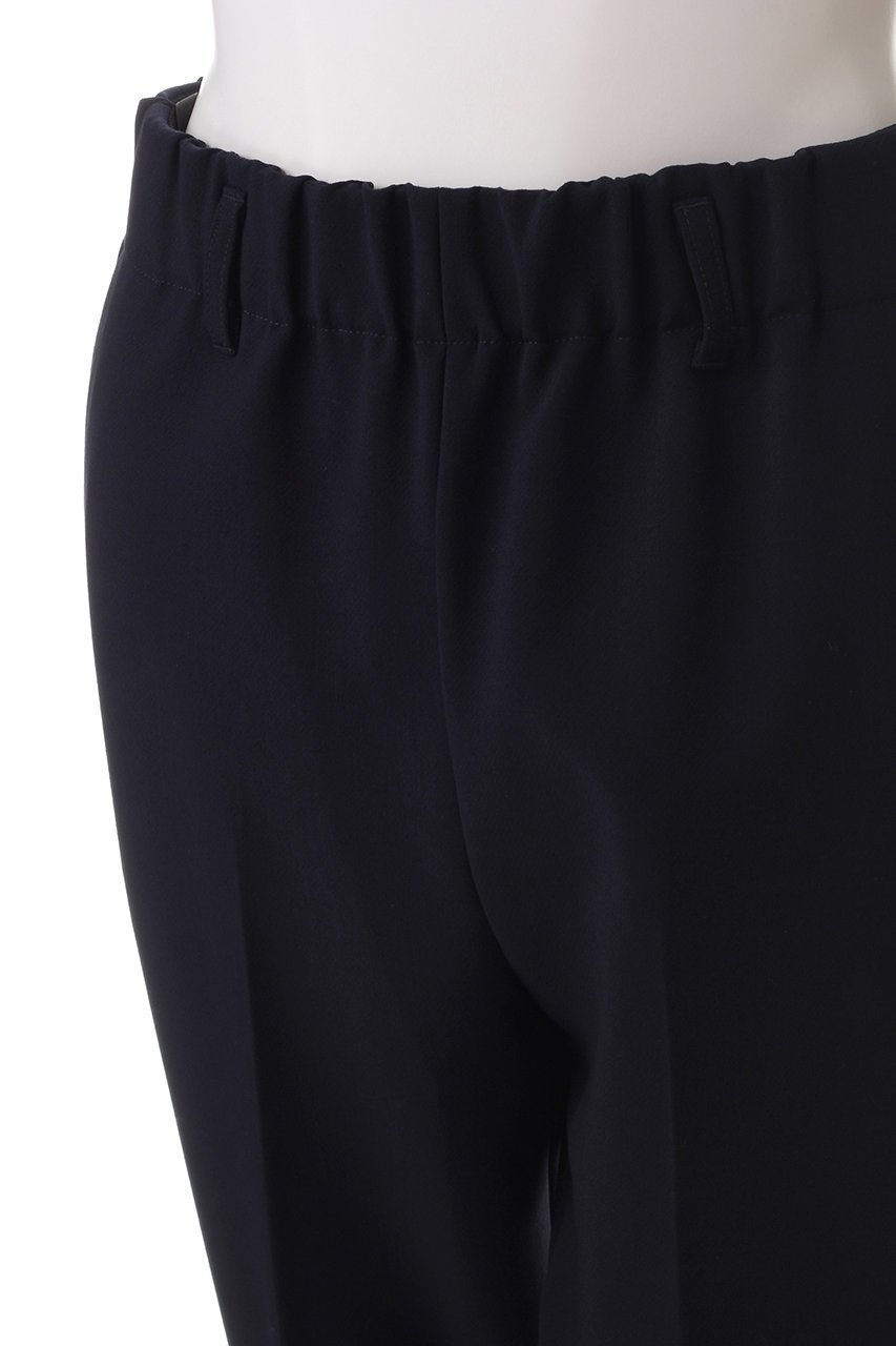 【ランバン オン ブルー/LANVIN en Bleu】のダブルクロスゴムテーパードパンツ 人気、トレンドファッション・服の通販 founy(ファニー) 　ファッション　Fashion　レディースファッション　Fashion for Women　パンツ　Pants & Trousers　センター　Center, Center Line　ダブル　Double, Double-Breasted　ロング　Long, Long-Length　定番　Standard, Basic Item　other-5|ID: prp329100004608073 ipo3291000000032920351