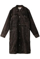【プランク プロジェクト/PRANK PROJECT】の2WAYデニムオーバーコート / 2WAY Denim Over Coat BLK(ブラック)|ID: prp329100004608074 ipo3291000000032920323