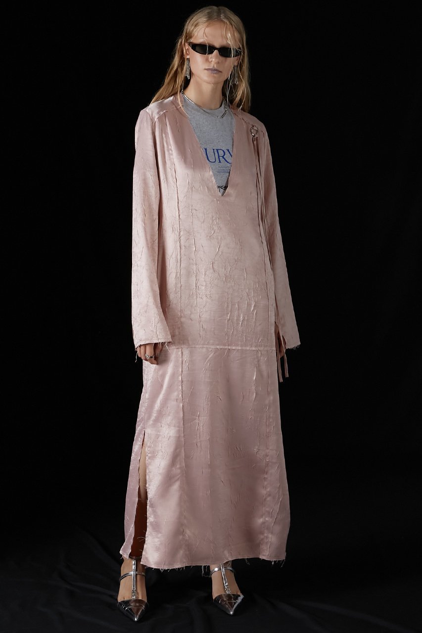 【プランク プロジェクト/PRANK PROJECT】のディープネックマキシワンピース / Deep Neck Maxi One Piece 人気、トレンドファッション・服の通販 founy(ファニー) 　ファッション　Fashion　レディースファッション　Fashion for Women　ワンピース　Dresses　チュニック　Tunic Tops & Dresses　マキシ丈ワンピース・ロングドレス　Maxi Dresses / Long One-Pieces　シンプル　Simple, Minimal　ストライプ　Stripe, Striped Pattern　チュニック　Tunic, Long Top　トレンド　Trend, Trending Now　バランス　Balance, Style Balance　ロング　Long, Long-Length　エレガント 上品　Elegant　other-6|ID: prp329100004608075 ipo3291000000032920395