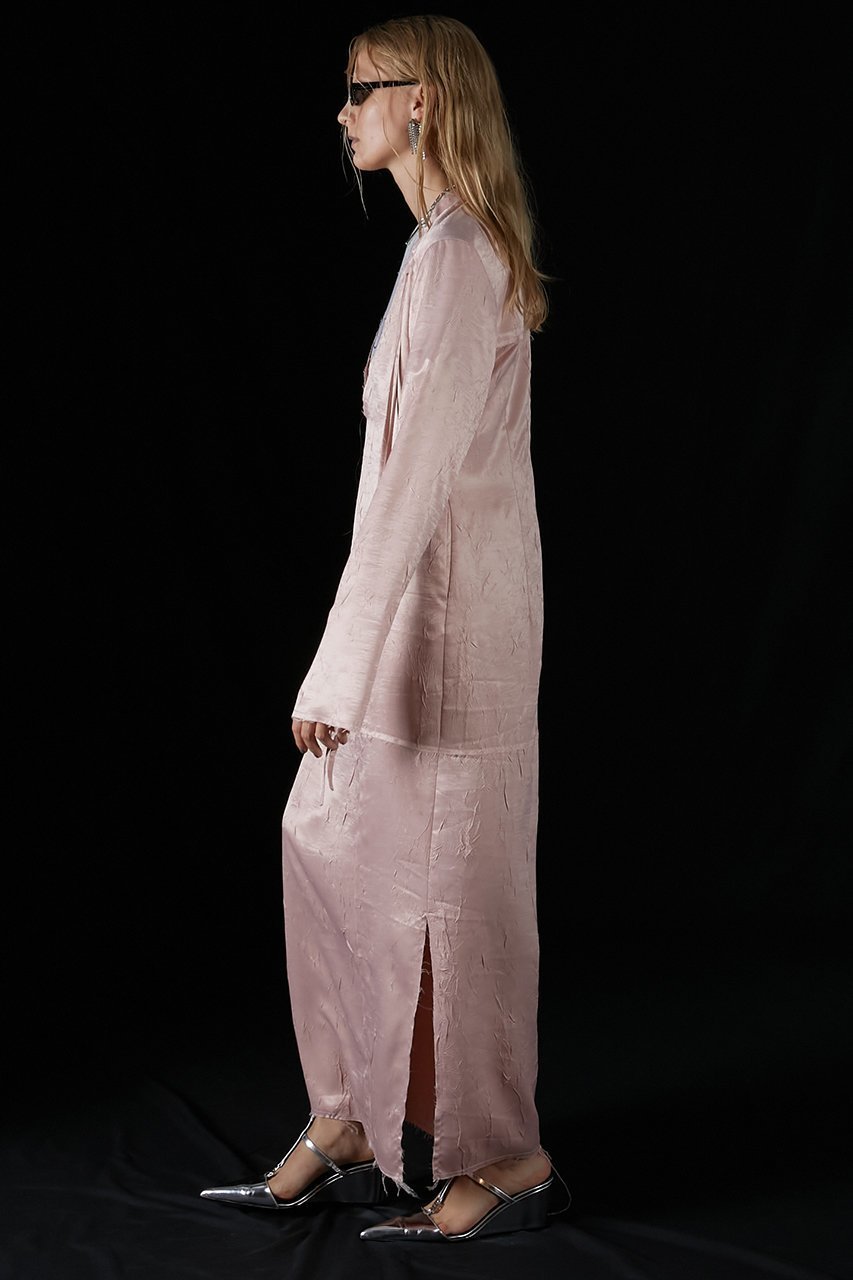 【プランク プロジェクト/PRANK PROJECT】のディープネックマキシワンピース / Deep Neck Maxi One Piece 人気、トレンドファッション・服の通販 founy(ファニー) 　ファッション　Fashion　レディースファッション　Fashion for Women　ワンピース　Dresses　チュニック　Tunic Tops & Dresses　マキシ丈ワンピース・ロングドレス　Maxi Dresses / Long One-Pieces　シンプル　Simple, Minimal　ストライプ　Stripe, Striped Pattern　チュニック　Tunic, Long Top　トレンド　Trend, Trending Now　バランス　Balance, Style Balance　ロング　Long, Long-Length　エレガント 上品　Elegant　other-7|ID: prp329100004608075 ipo3291000000032920404