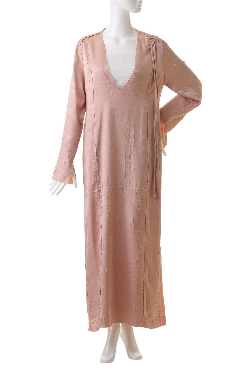 【プランク プロジェクト/PRANK PROJECT】のディープネックマキシワンピース / Deep Neck Maxi One Piece 人気、トレンドファッション・服の通販 founy(ファニー) 　ファッション　Fashion　レディースファッション　Fashion for Women　ワンピース　Dresses　チュニック　Tunic Tops & Dresses　マキシ丈ワンピース・ロングドレス　Maxi Dresses / Long One-Pieces　シンプル　Simple, Minimal　ストライプ　Stripe, Striped Pattern　チュニック　Tunic, Long Top　トレンド　Trend, Trending Now　バランス　Balance, Style Balance　ロング　Long, Long-Length　エレガント 上品　Elegant　other-2|ID: prp329100004608075 ipo3291000000034421975