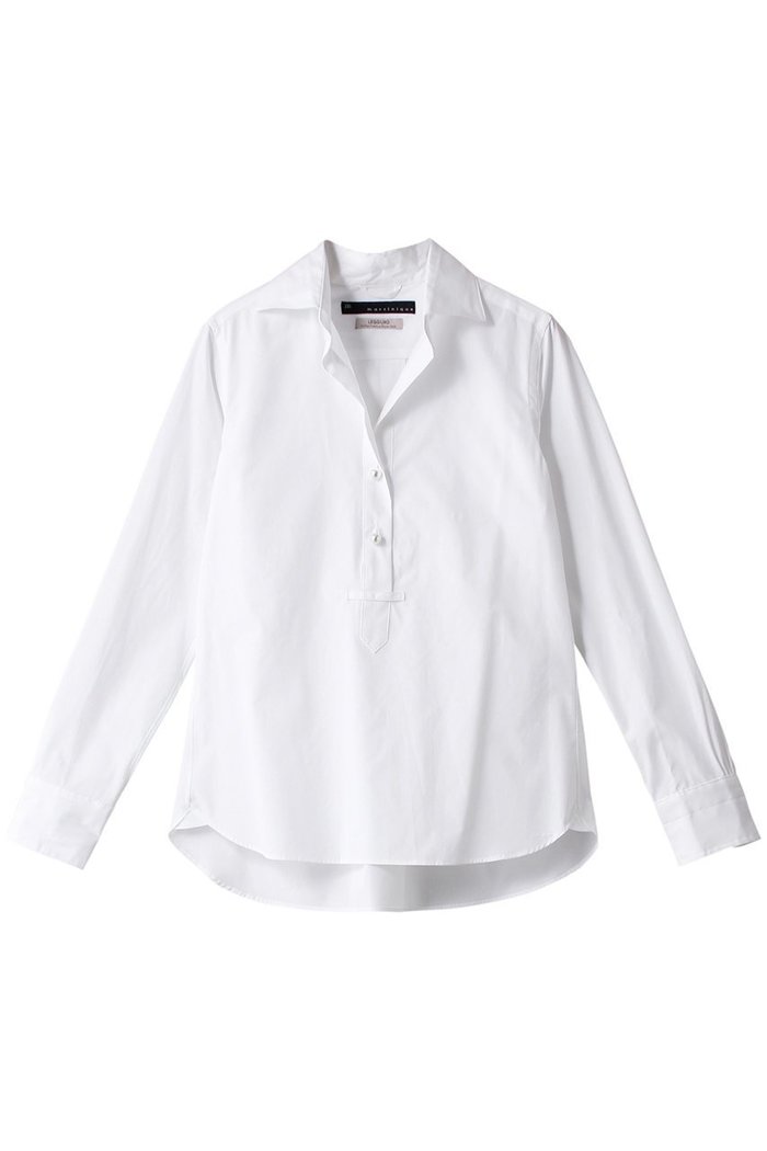 【マルティニーク/martinique】のパールスキッパーブラウス インテリア・キッズ・メンズ・レディースファッション・服の通販 founy(ファニー) https://founy.com/ ファッション Fashion レディースファッション Fashion for Women トップス・カットソー Cut & Sew Tops シャツ・ブラウス・オフィスカジュアル Elegant Blouses & Button-Ups ストライプ Stripe, Striped Pattern ストレッチ Stretch, Stretchy Fabric スリーブ Sleeve, Long Sleeve / Short Sleeve パール Pearl, Pearl Accent フェミニン Feminine, Girly ベーシック Basic, Essential ロング Long, Long-Length 人気 Popular, Best Seller 定番 Standard, Basic Item |ID: prp329100004608076 ipo3291000000032920322