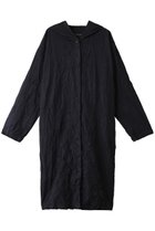 【ミズイロ インド/mizuiro ind】のwasher pleats hooded wide CT コート navy|ID: prp329100004608078 ipo3291000000034336570