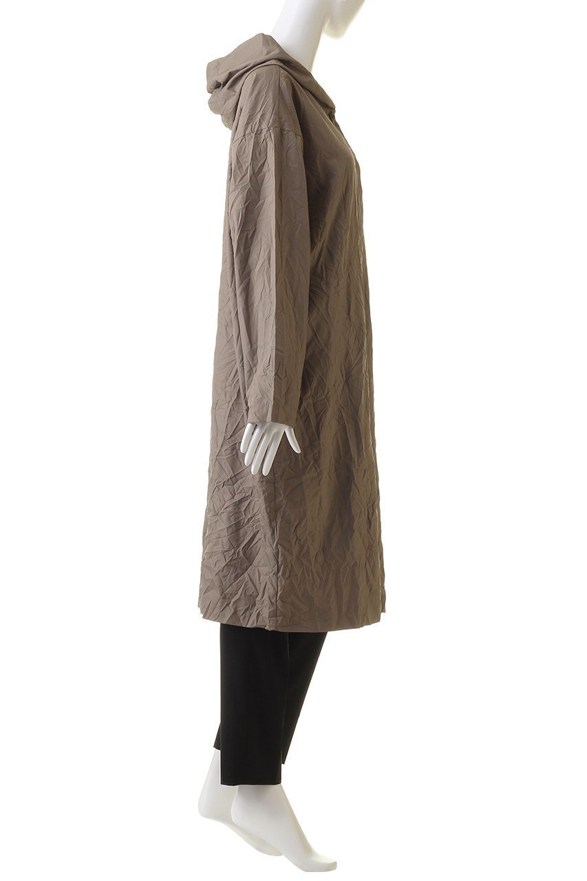 【ミズイロ インド/mizuiro ind】のwasher pleats hooded wide CT コート 人気、トレンドファッション・服の通販 founy(ファニー)  ファッション Fashion レディースファッション Fashion for Women アウター Coat / Outerwear Collection コート・ロングコート・ピーコート Long Coats, Peacoats & More シンプル Simple, Minimal ベーシック Basic, Essential ロング Long, Long-Length ワッシャー Washer, Crinkled Finish other-3|ID: prp329100004608078 ipo3291000000034336574