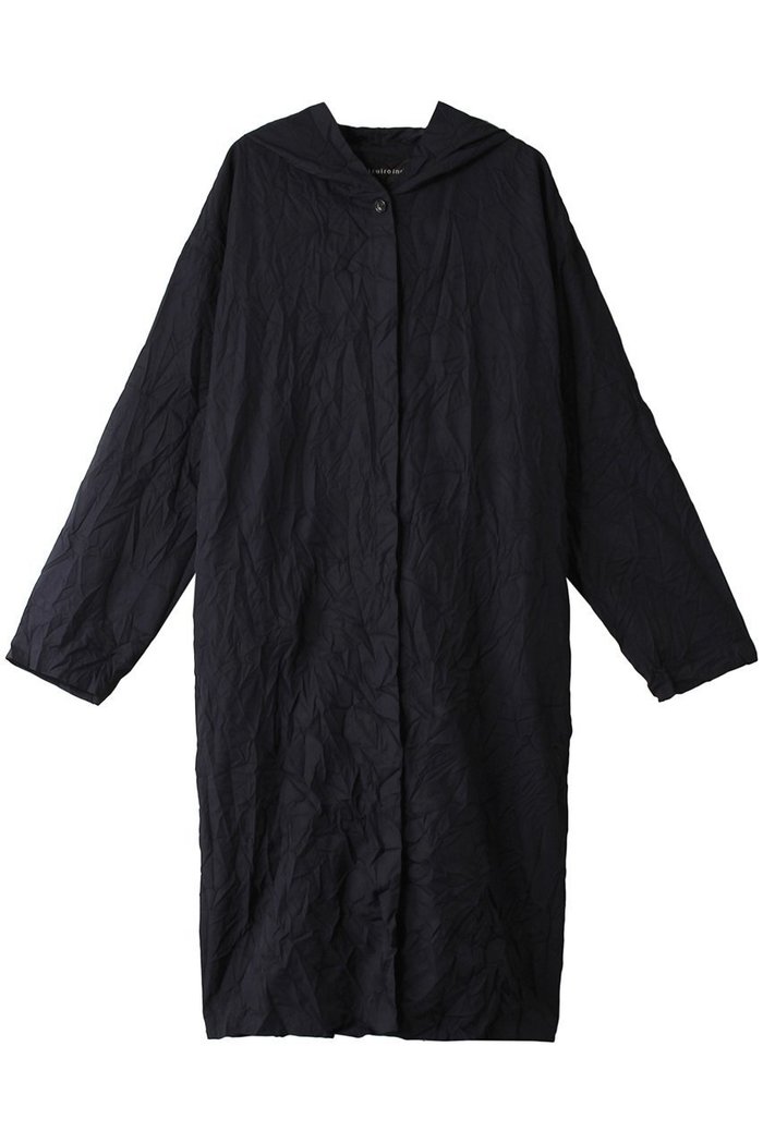 【ミズイロ インド/mizuiro ind】のwasher pleats hooded wide CT コート インテリア・キッズ・メンズ・レディースファッション・服の通販 founy(ファニー) https://founy.com/ ファッション Fashion レディースファッション Fashion for Women アウター Coat / Outerwear Collection コート・ロングコート・ピーコート Long Coats, Peacoats & More シンプル Simple, Minimal ベーシック Basic, Essential ロング Long, Long-Length ワッシャー Washer, Crinkled Finish |ID: prp329100004608078 ipo3291000000035844342