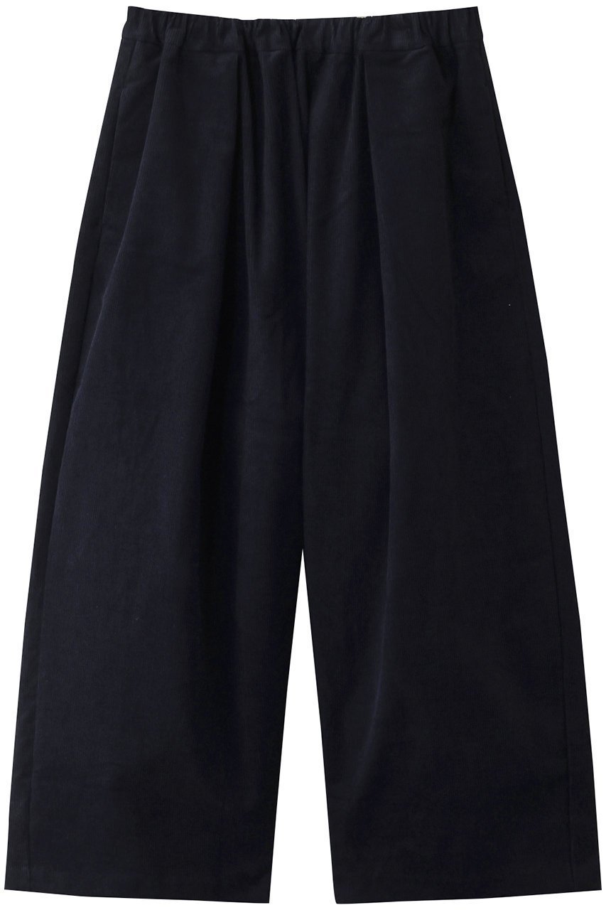 【ミズイロ インド/mizuiro ind】のcorduroy wide PT パンツ インテリア・キッズ・メンズ・レディースファッション・服の通販 founy(ファニー) 　ファッション　Fashion　レディースファッション　Fashion for Women　パンツ　Pants & Trousers　コーデュロイ　Corduroy, Cord Fabric　シンプル　Simple, Minimal　ベーシック　Basic, Essential　A/W・秋冬　Autumn/Winter　navy|ID: prp329100004608081 ipo3291000000032920610