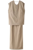 【クラネ/CLANE】のLAYERED BACK OPEN ONE PIECE/ワンピース 人気、トレンドファッション・服の通販 founy(ファニー) ファッション Fashion レディースファッション Fashion for Women ワンピース Dresses チュニック Tunic Tops & Dresses エレガント 上品 Elegant ストレート Straight, Straight Cut チュニック Tunic, Long Top パーティ Party, Party Style ロング Long, Long-Length thumbnail BEIGE|ID: prp329100004608083 ipo3291000000035738251