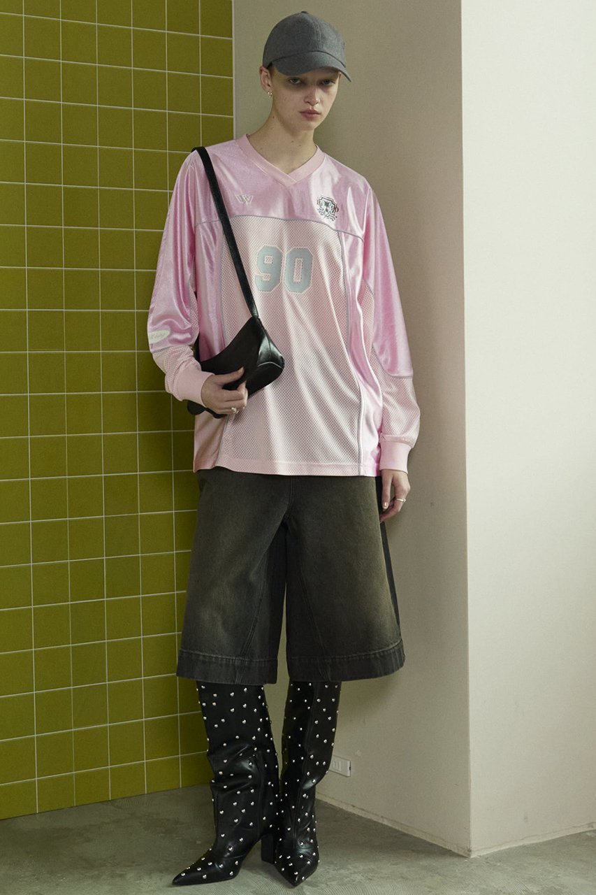 【メゾンスペシャル/MAISON SPECIAL】の90 s Uniform Long Sleeve T-shirt/90 sユニフォームロンTEE 人気、トレンドファッション・服の通販 founy(ファニー) 　ファッション　Fashion　レディースファッション　Fashion for Women　トップス・カットソー　Cut & Sew Tops　シャツ・ブラウス・オフィスカジュアル　Elegant Blouses & Button-Ups　ロングTシャツ・Tシャツ　Longline T-Shirts & Tees　カットソー・ベーシックTシャツ　Cut-and-Sewn Tops / Stretch Tees & Basics　インナー　Innerwear　ジャケット　Jacket, Outerwear　ストレッチ　Stretch, Stretchy Fabric　スポーティ　Sporty, Casual Athletic　スリーブ　Sleeve, Long Sleeve / Short Sleeve　定番　Standard, Basic Item　パイピング　Piping, Trim Design　フロント　Front, Front Design　ブロッキング　Color Blocking, Panel Design　プリント　Print, Printed Pattern　メッシュ　Mesh, Net Fabric　ロング　Long, Long-Length　おすすめ　Recommended / Our Picks　other-4|ID: prp329100004608084 ipo3291000000032920716