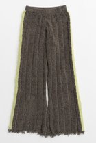 【メゾンスペシャル/MAISON SPECIAL】のKable Knitting Border Pants/ケーブルボーダーニットパンツ KHK(カーキ)|ID: prp329100004608086 ipo3291000000032920691