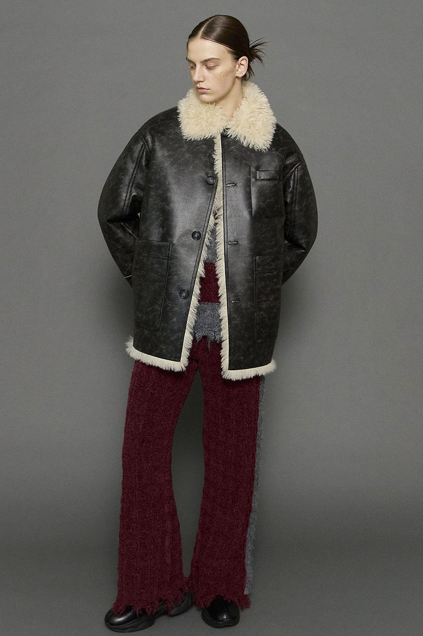 【メゾンスペシャル/MAISON SPECIAL】のKable Knitting Border Pants/ケーブルボーダーニットパンツ 人気、トレンドファッション・服の通販 founy(ファニー) 　ファッション　Fashion　レディースファッション　Fashion for Women　パンツ　Pants & Trousers　フレア　Flare, Flared　ルーズ　Loose, Oversized　other-7|ID: prp329100004608086 ipo3291000000032920769