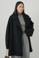 【カオス/Chaos】のスーペリアボースショートコート 人気、トレンドファッション・服の通販 founy(ファニー) ファッション Fashion レディースファッション Fashion for Women アウター Coat / Outerwear Collection コート・ロングコート・ピーコート Long Coats, Peacoats & More ショート Short, Short Length シンプル Simple, Minimal ダブル Double, Double-Breasted バランス Balance, Style Balance フロント Front, Front Design 人気 Popular, Best Seller |ID:prp329100004608087