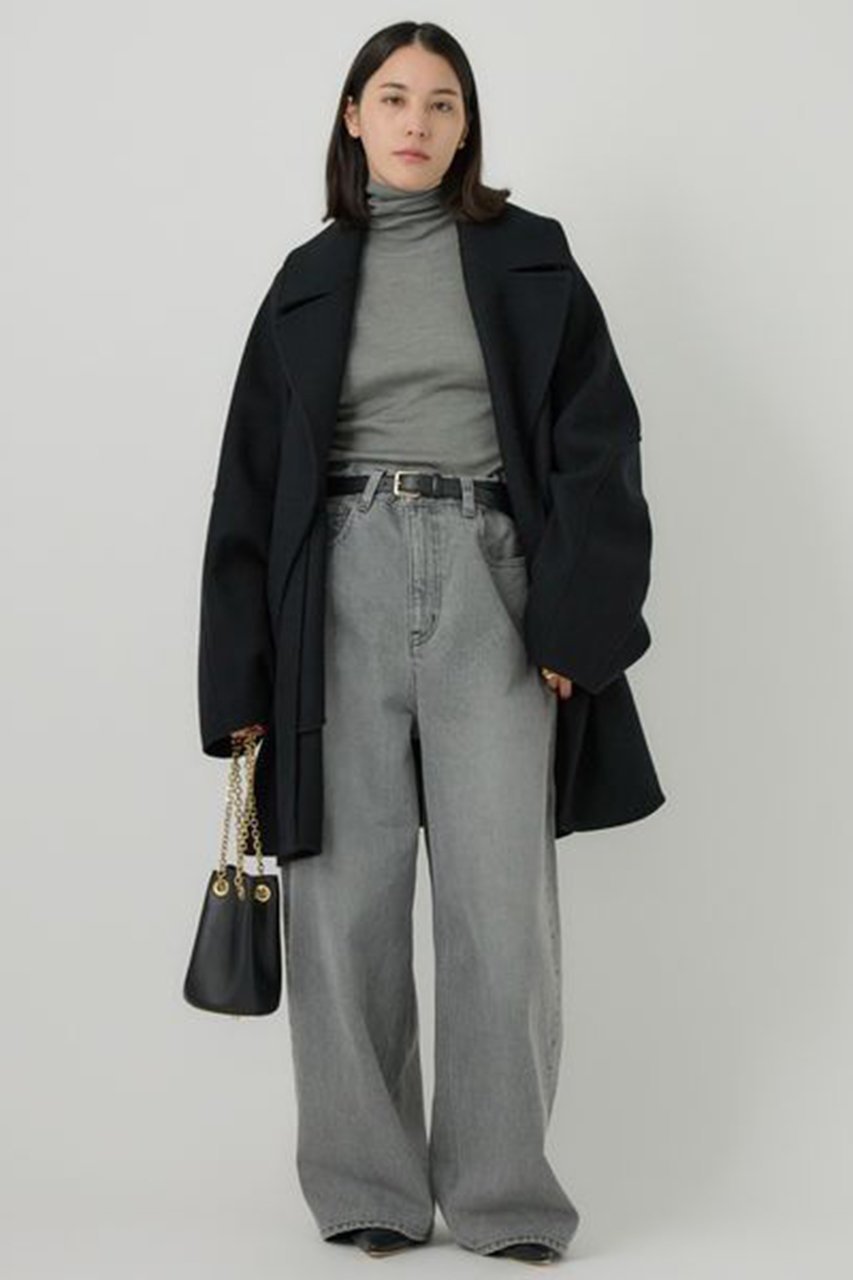 【カオス/Chaos】のスーペリアボースショートコート 人気、トレンドファッション・服の通販 founy(ファニー) 　ファッション　Fashion　レディースファッション　Fashion for Women　アウター　Coat / Outerwear Collection　コート・ロングコート・ピーコート　Long Coats, Peacoats & More　ショート　Short, Short Length　シンプル　Simple, Minimal　ダブル　Double, Double-Breasted　バランス　Balance, Style Balance　フロント　Front, Front Design　人気　Popular, Best Seller　other-3|ID: prp329100004608087 ipo3291000000032920852