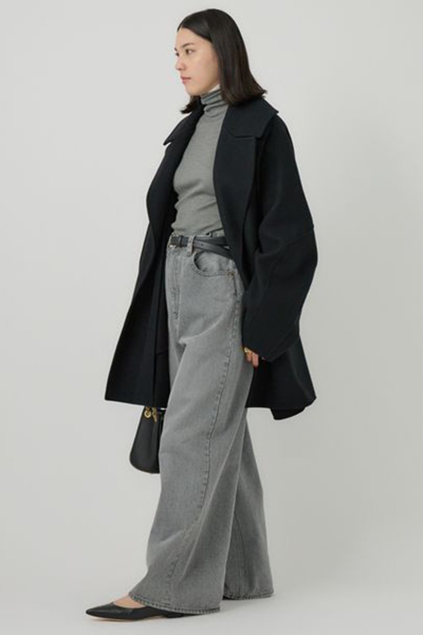【カオス/Chaos】のスーペリアボースショートコート 人気、トレンドファッション・服の通販 founy(ファニー) 　ファッション　Fashion　レディースファッション　Fashion for Women　アウター　Coat / Outerwear Collection　コート・ロングコート・ピーコート　Long Coats, Peacoats & More　ショート　Short, Short Length　シンプル　Simple, Minimal　ダブル　Double, Double-Breasted　バランス　Balance, Style Balance　フロント　Front, Front Design　人気　Popular, Best Seller　other-4|ID: prp329100004608087 ipo3291000000032920862