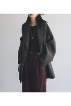 【カオス/Chaos】のスーペリアボースショートコート 人気、トレンドファッション・服の通販 founy(ファニー) ファッション Fashion レディースファッション Fashion for Women アウター Coat / Outerwear Collection コート・ロングコート・ピーコート Long Coats, Peacoats & More ショート Short, Short Length シンプル Simple, Minimal ダブル Double, Double-Breasted バランス Balance, Style Balance フロント Front, Front Design 人気 Popular, Best Seller 再入荷 Restock / Back in Stock thumbnail トップブラウン|ID: prp329100004608087 ipo3291000000033061967