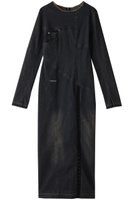 【プランク プロジェクト/PRANK PROJECT】のデニムワンピース / Denim One Piece 人気、トレンドファッション・服の通販 founy(ファニー) ファッション Fashion レディースファッション Fashion for Women ワンピース Dresses チュニック Tunic Tops & Dresses おすすめ Recommended / Our Picks コンパクト Compact, Small Size ストレッチ Stretch, Stretchy Fabric スリット Slit, Slit Detail チュニック Tunic, Long Top デニム Denim, Jeans Material フロント Front, Front Design ボトム Bottoms, Lower Wear ラグジュアリー Luxury, Elegant ロング Long, Long-Length |ID:prp329100004608092