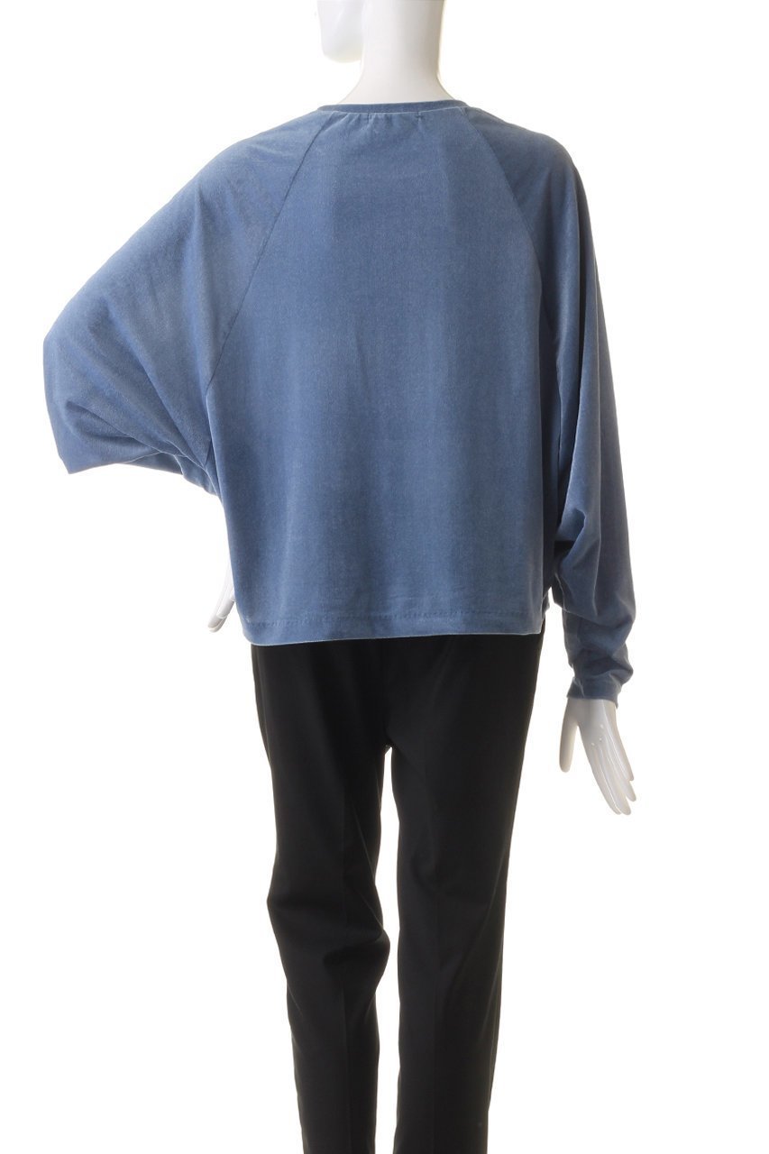 【エリオポール/heliopole】のベロアラグランスリーブプルオーバー 人気、トレンドファッション・服の通販 founy(ファニー) 　ファッション　Fashion　レディースファッション　Fashion for Women　トップス・カットソー　Cut & Sew Tops　シャツ・ブラウス・オフィスカジュアル　Elegant Blouses & Button-Ups　ロングTシャツ・Tシャツ　Longline T-Shirts & Tees　カジュアルプルオーバー・ニットトップス　Pullovers & Knit Tops / Casual Pullovers　カットソー・ベーシックTシャツ　Cut-and-Sewn Tops / Stretch Tees & Basics　ベロアトップス　Velour Tops / Velvet-Look Items　スリーブ　Sleeve, Long Sleeve / Short Sleeve　バランス　Balance, Style Balance　ベロア　Velour, Soft Velvet　ロング　Long, Long-Length　秋　Autumn　other-4|ID: prp329100004608095 ipo3291000000032921327