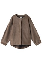 【ミディウミソリッド/MIDIUMISOLID】のcocoon round C/D カーディガン 人気、トレンドファッション・服の通販 founy(ファニー) ファッション Fashion レディースファッション Fashion for Women トップス・カットソー Cut & Sew Tops ニット Knit Tops & Sweaters カーディガン・羽織り Layered Style Cardigans カーディガン Cardigan, Knitwear シンプル Simple, Minimal A/W・秋冬 Autumn/Winter thumbnail brown|ID: prp329100004608099 ipo3291000000034970259