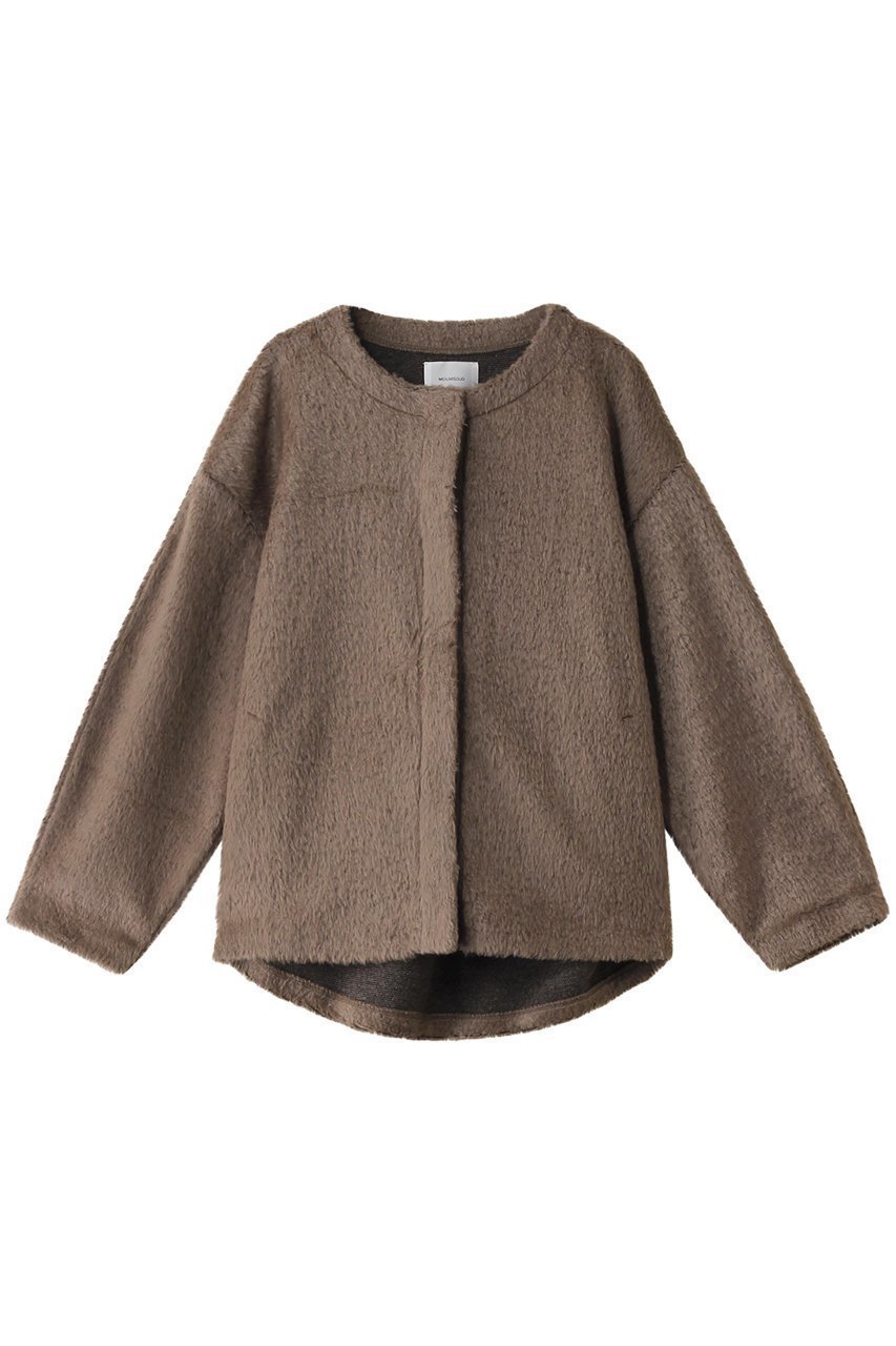 【ミディウミソリッド/MIDIUMISOLID】のcocoon round C/D カーディガン インテリア・キッズ・メンズ・レディースファッション・服の通販 founy(ファニー) 　ファッション　Fashion　レディースファッション　Fashion for Women　トップス・カットソー　Cut & Sew Tops　ニット　Knit Tops & Sweaters　カーディガン・羽織り　Layered Style Cardigans　カーディガン　Cardigan, Knitwear　シンプル　Simple, Minimal　A/W・秋冬　Autumn/Winter　brown|ID: prp329100004608099 ipo3291000000034970259