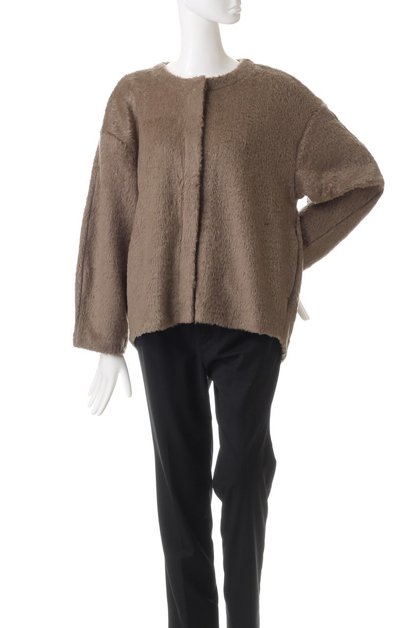 【ミディウミソリッド/MIDIUMISOLID】のcocoon round C/D カーディガン 人気、トレンドファッション・服の通販 founy(ファニー) 　ファッション　Fashion　レディースファッション　Fashion for Women　トップス・カットソー　Cut & Sew Tops　ニット　Knit Tops & Sweaters　カーディガン・羽織り　Layered Style Cardigans　カーディガン　Cardigan, Knitwear　シンプル　Simple, Minimal　A/W・秋冬　Autumn/Winter　other-2|ID: prp329100004608099 ipo3291000000034970262