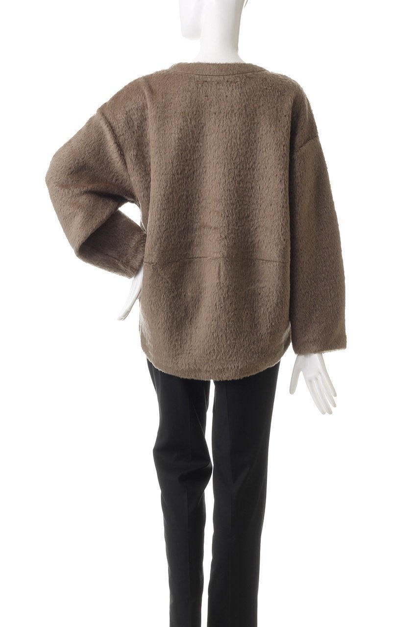 【ミディウミソリッド/MIDIUMISOLID】のcocoon round C/D カーディガン 人気、トレンドファッション・服の通販 founy(ファニー) 　ファッション　Fashion　レディースファッション　Fashion for Women　トップス・カットソー　Cut & Sew Tops　ニット　Knit Tops & Sweaters　カーディガン・羽織り　Layered Style Cardigans　カーディガン　Cardigan, Knitwear　シンプル　Simple, Minimal　A/W・秋冬　Autumn/Winter　other-4|ID: prp329100004608099 ipo3291000000034970264