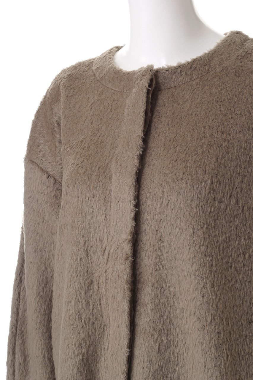 【ミディウミソリッド/MIDIUMISOLID】のcocoon round C/D カーディガン 人気、トレンドファッション・服の通販 founy(ファニー) 　ファッション　Fashion　レディースファッション　Fashion for Women　トップス・カットソー　Cut & Sew Tops　ニット　Knit Tops & Sweaters　カーディガン・羽織り　Layered Style Cardigans　カーディガン　Cardigan, Knitwear　シンプル　Simple, Minimal　A/W・秋冬　Autumn/Winter　other-5|ID: prp329100004608099 ipo3291000000034970265