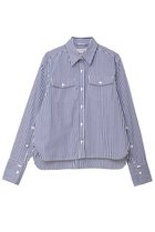 【マルティニーク/martinique】の【l heritage martinique】トマスメイソンブロードオフィサーシャツ ストライプ|ID: prp329100004608104 ipo3291000000032922012