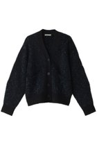 【デザイン ワークス/DESIGN WORKS】のレオパードジャギーカーディガン ブラック|ID: prp329100004608105 ipo3291000000032922030