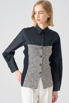 【アナイ/ANAYI】のカラミツイードチューブトップ 人気、トレンドファッション・服の通販 founy(ファニー) ファッション Fashion レディースファッション Fashion for Women アウター Coat / Outerwear Collection レディースジャケット・軽アウター Jackets おすすめ Recommended / Our Picks ジャケット Jacket, Outerwear スパンコール Sequins, Sequin Embellishment チューブ Tube, Tube Top ツイード Twill, Twill Weave トレンド Trend, Trending Now ビスチェ Bustier, Corset Top ブルゾン Blouson, Bomber Jacket ベスト Vest, Waistcoat メッシュ Mesh, Net Fabric エレガント 上品 Elegant 再入荷 Restock / Back in Stock thumbnail ピンク|ID: prp329100004608112 ipo3291000000035053258